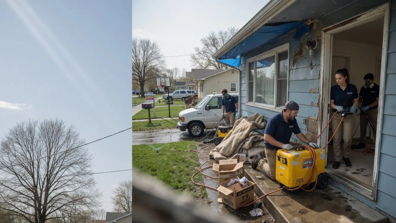 Basement Flood Cleanup in Wakonda, SD near me